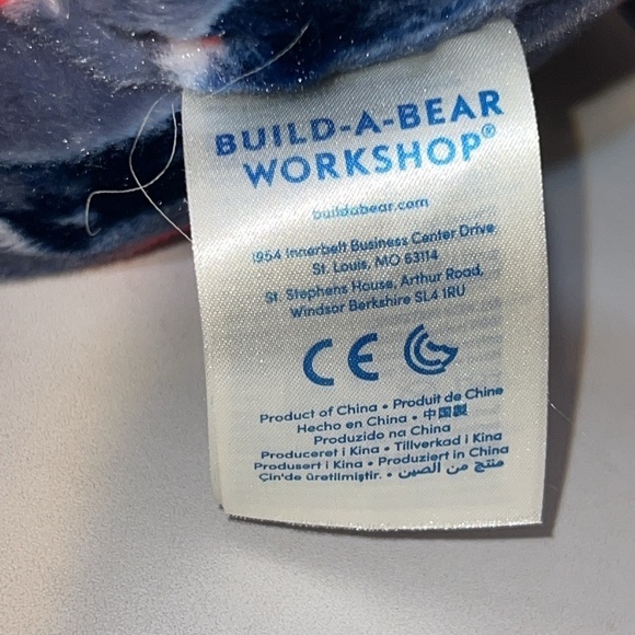 NFL Build A Bear Work Shop New England Patriots Plush Bear - Picture 7 of 12